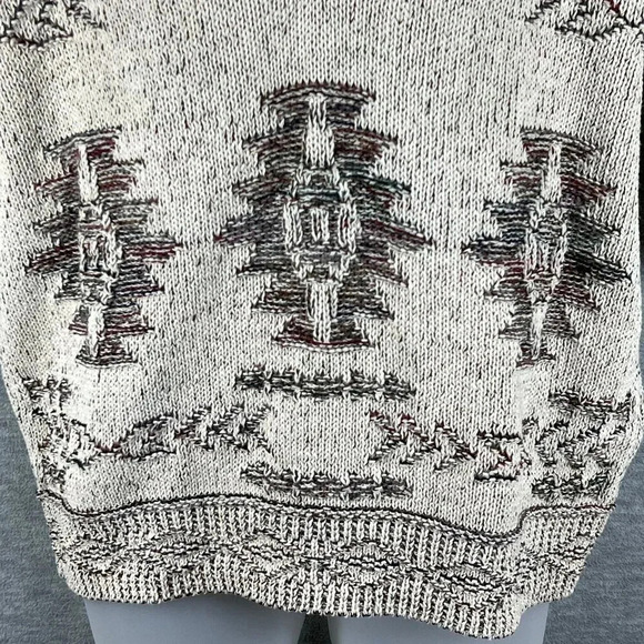 Vintage Equipt Mens L-XL Aztec Pullover Sweater Southwestern Cotton Blend Hippie - Picture 7 of 16